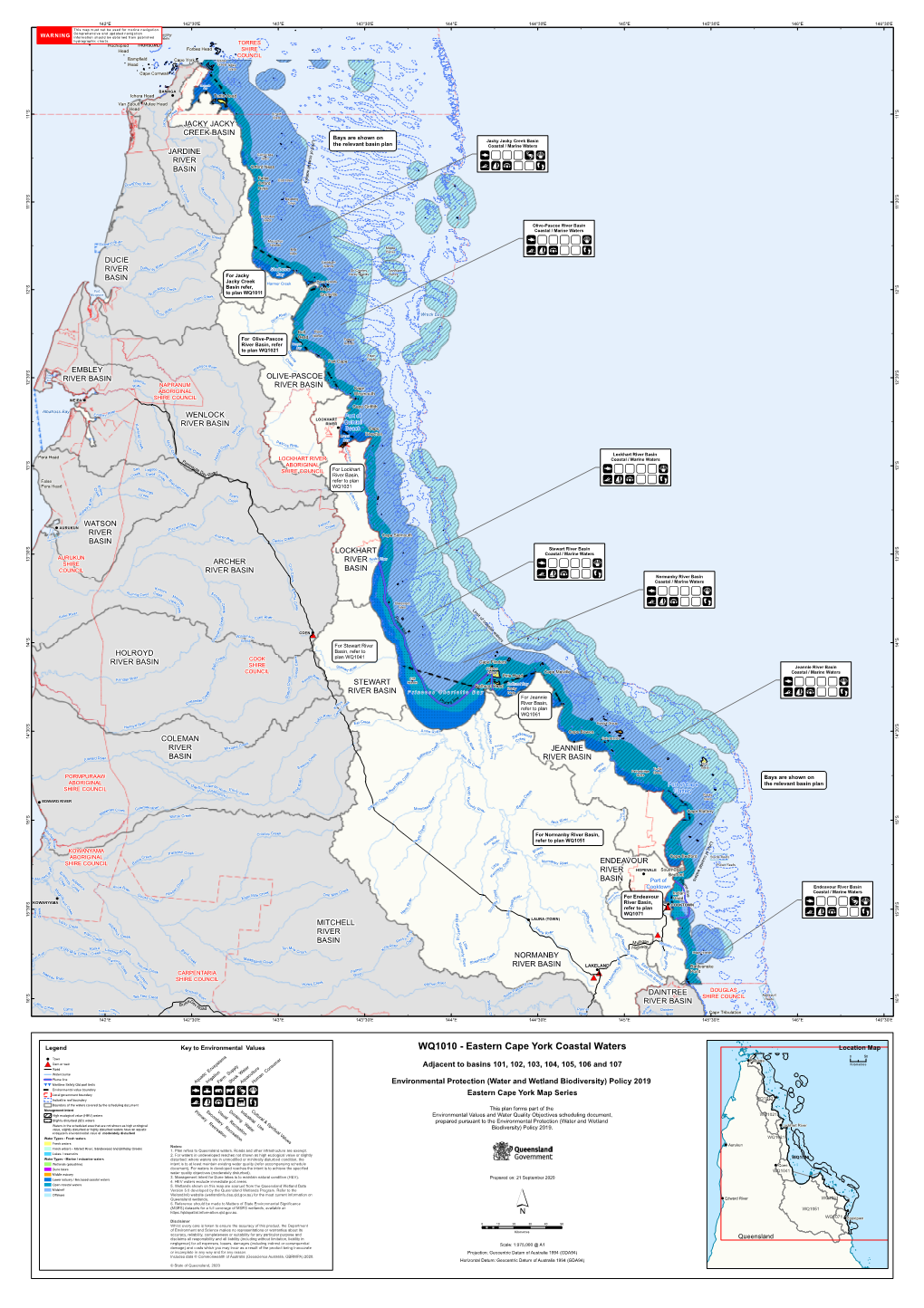 WQ1010 Eastern Cape York Coastal Waters