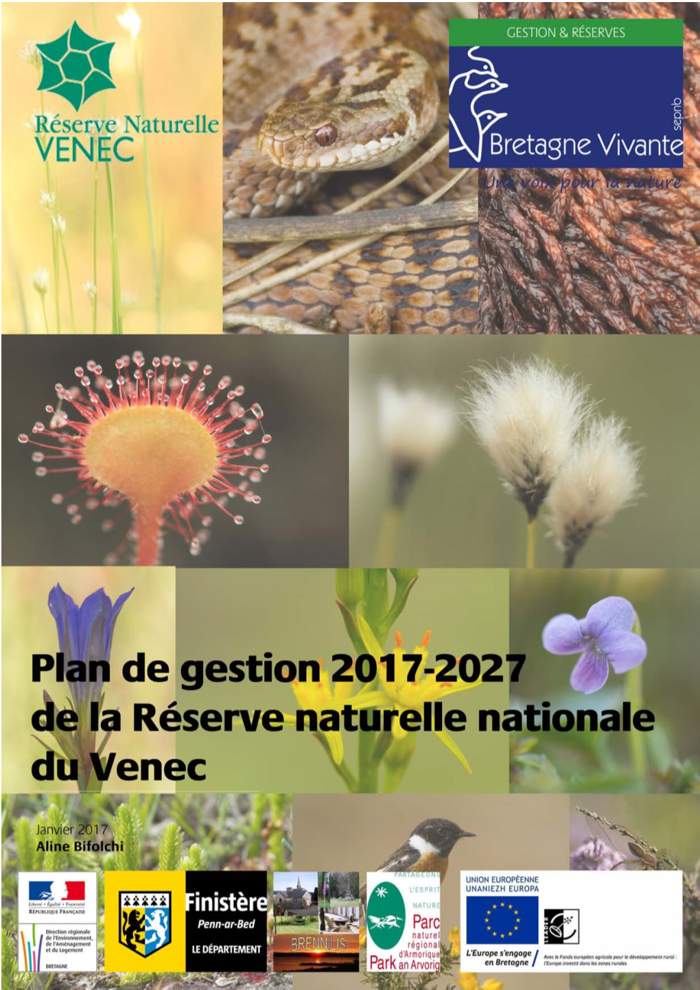 Plan De Gestion 2017-2027 Réserve Naturelle Nationale Du Venec