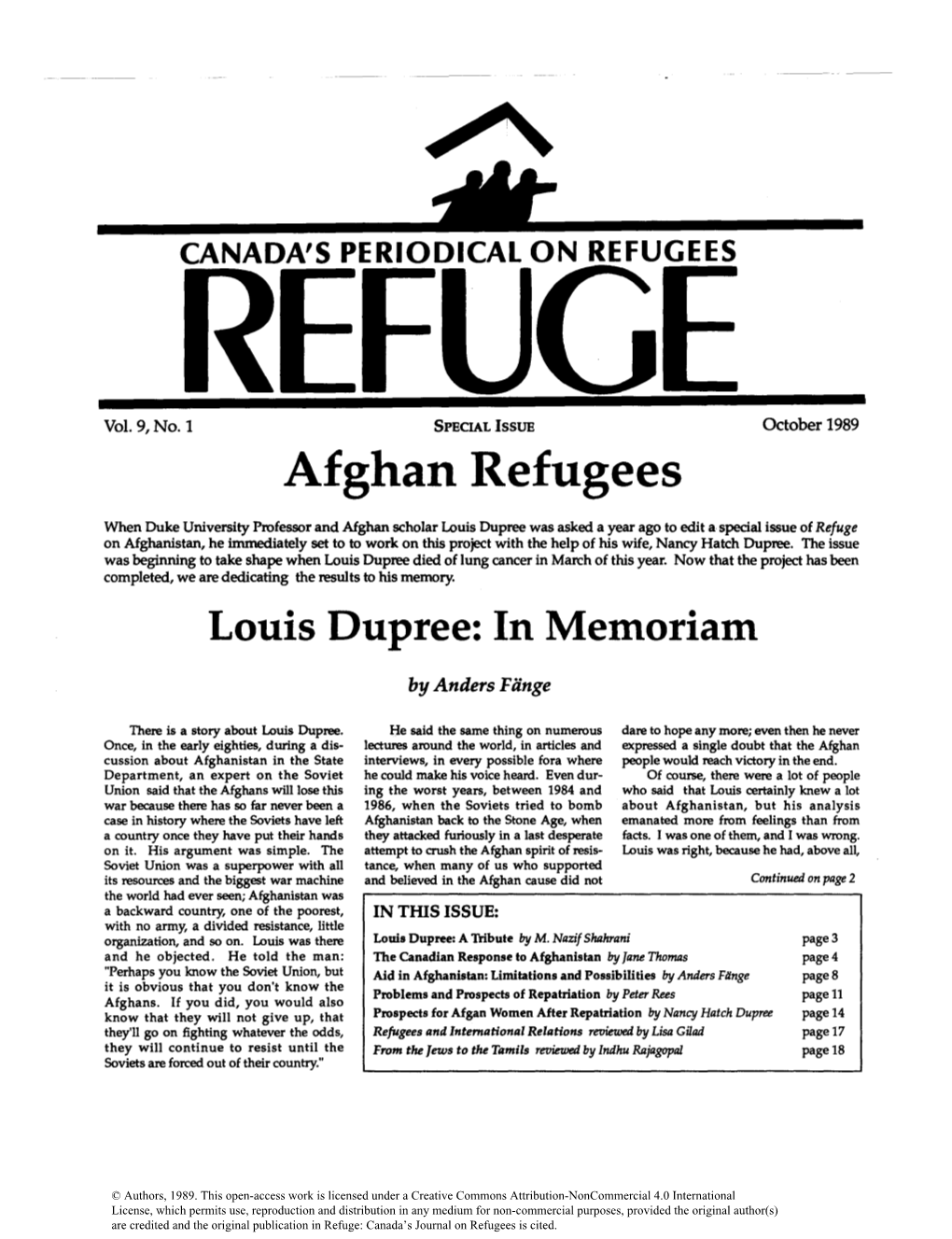 Afghan Refugees