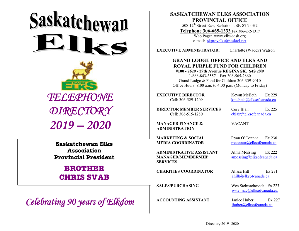 Saskatchewan Elks Association