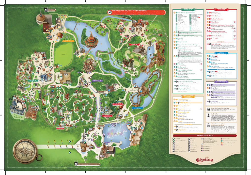 Freizeitparks-Niederlande-Parkplan Efteling.Pdf