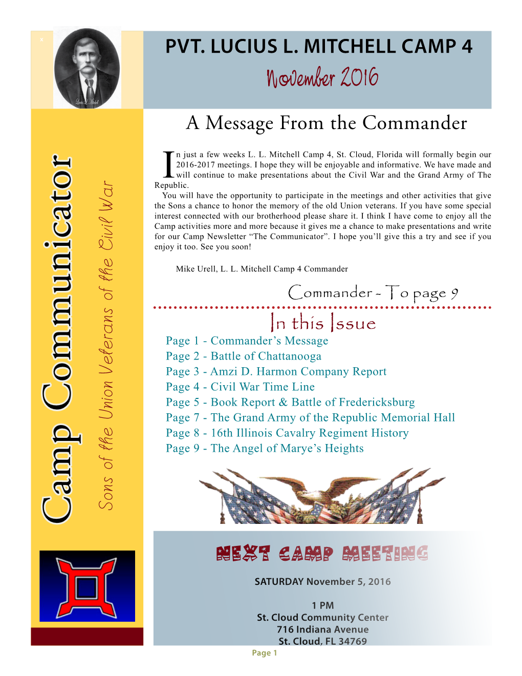 Camp Communicator Nov 2017