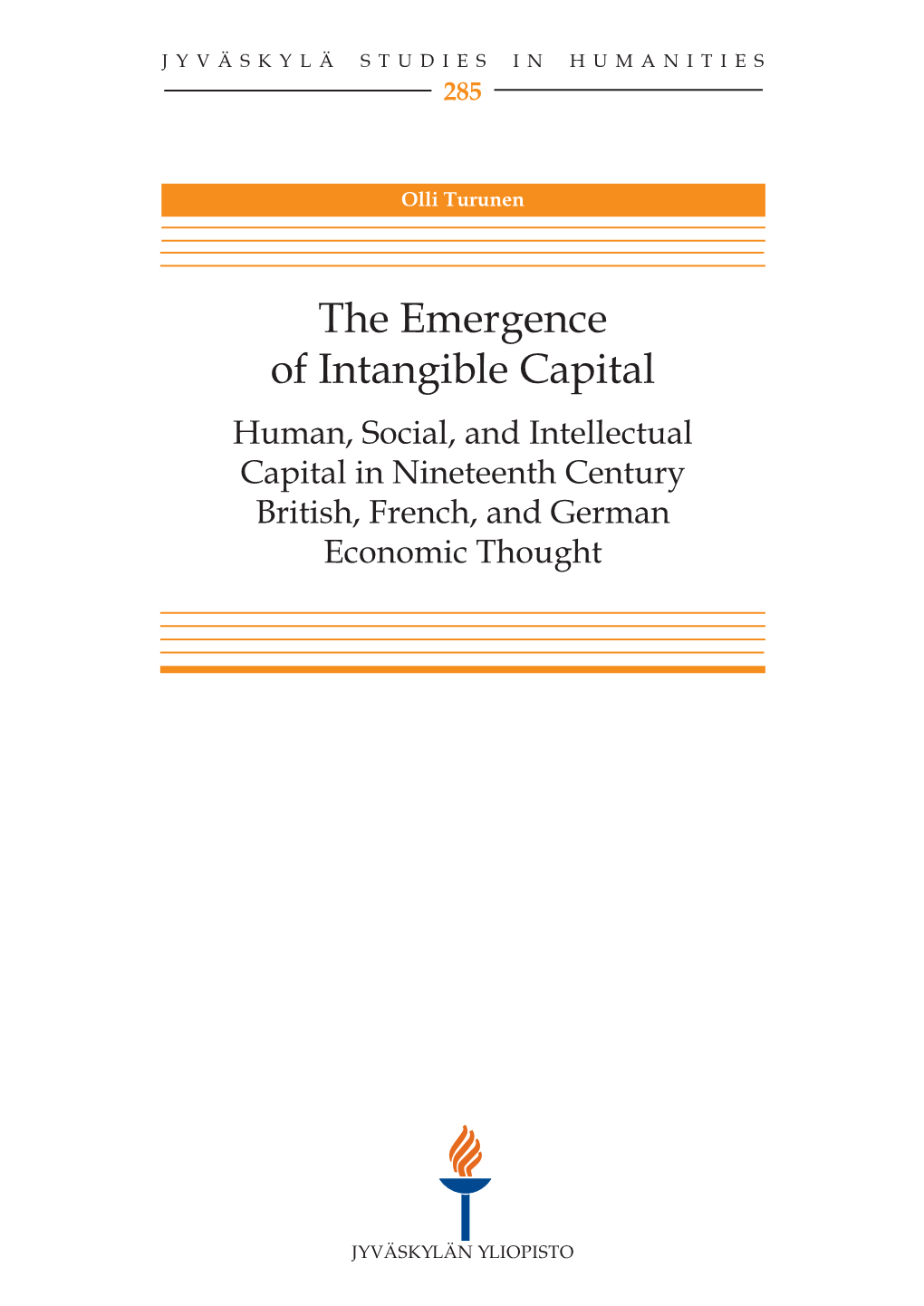 The Emergence of Intangible Capital