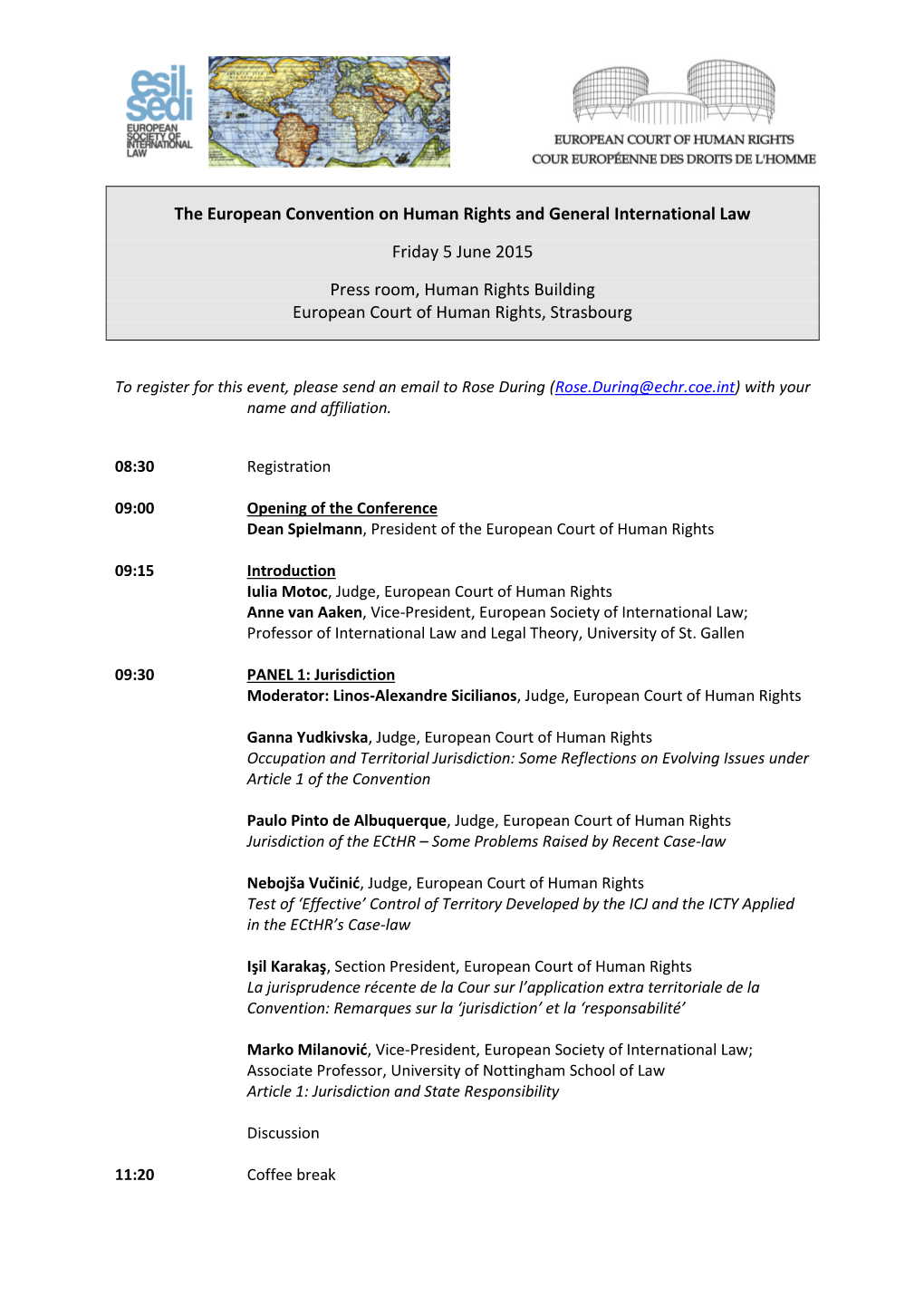 The European Convention on Human Rights and General International Law