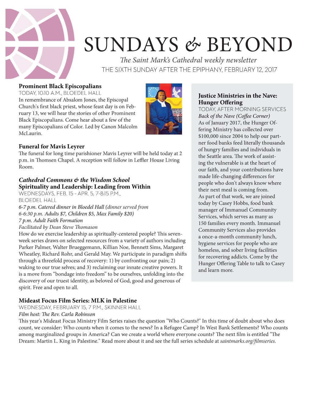 Sundays & Beyond