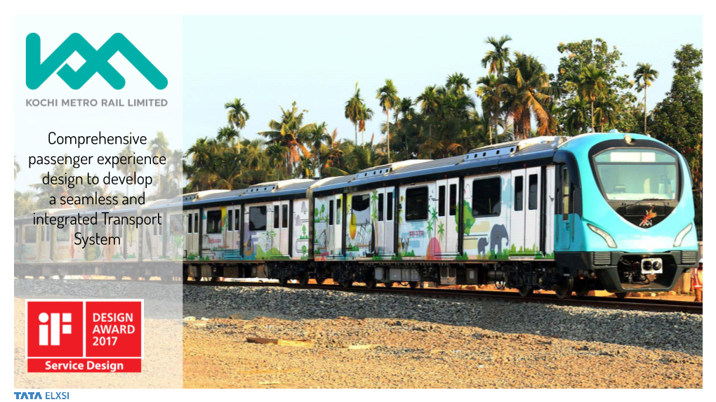 Case Study Kochi Metro Rail