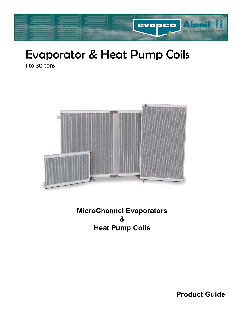 Evaporator & Heat Pump Coils