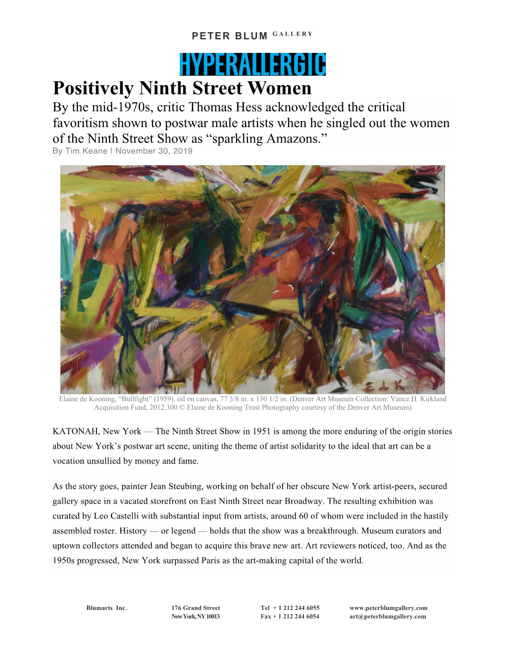 Positively Ninth Street Women