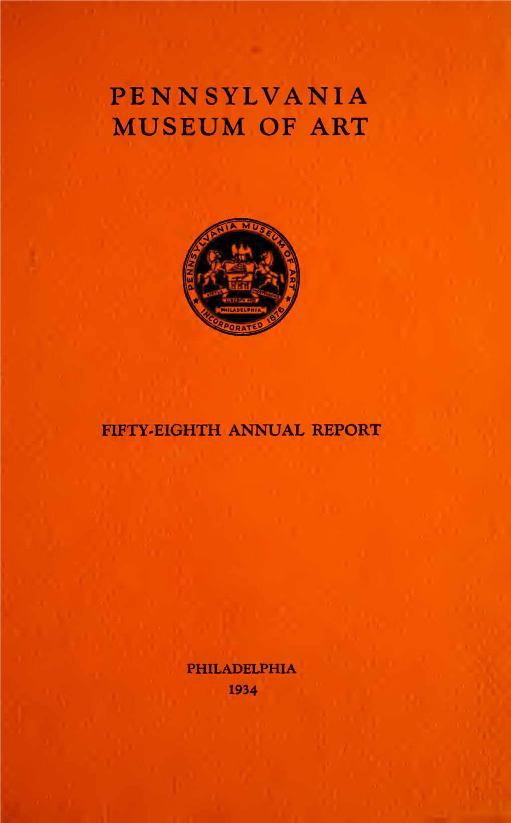 Annual Report, 1934