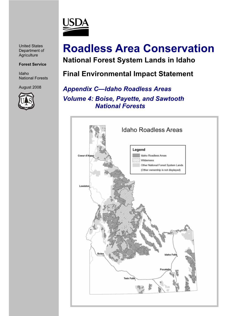 Idaho Roadless Conservation FEIS