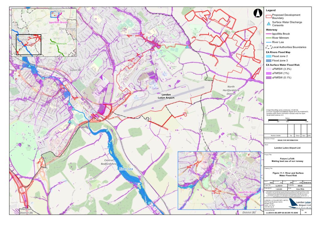 River Mimram Luton River Lea River Mimram Local Authorities Boundaries