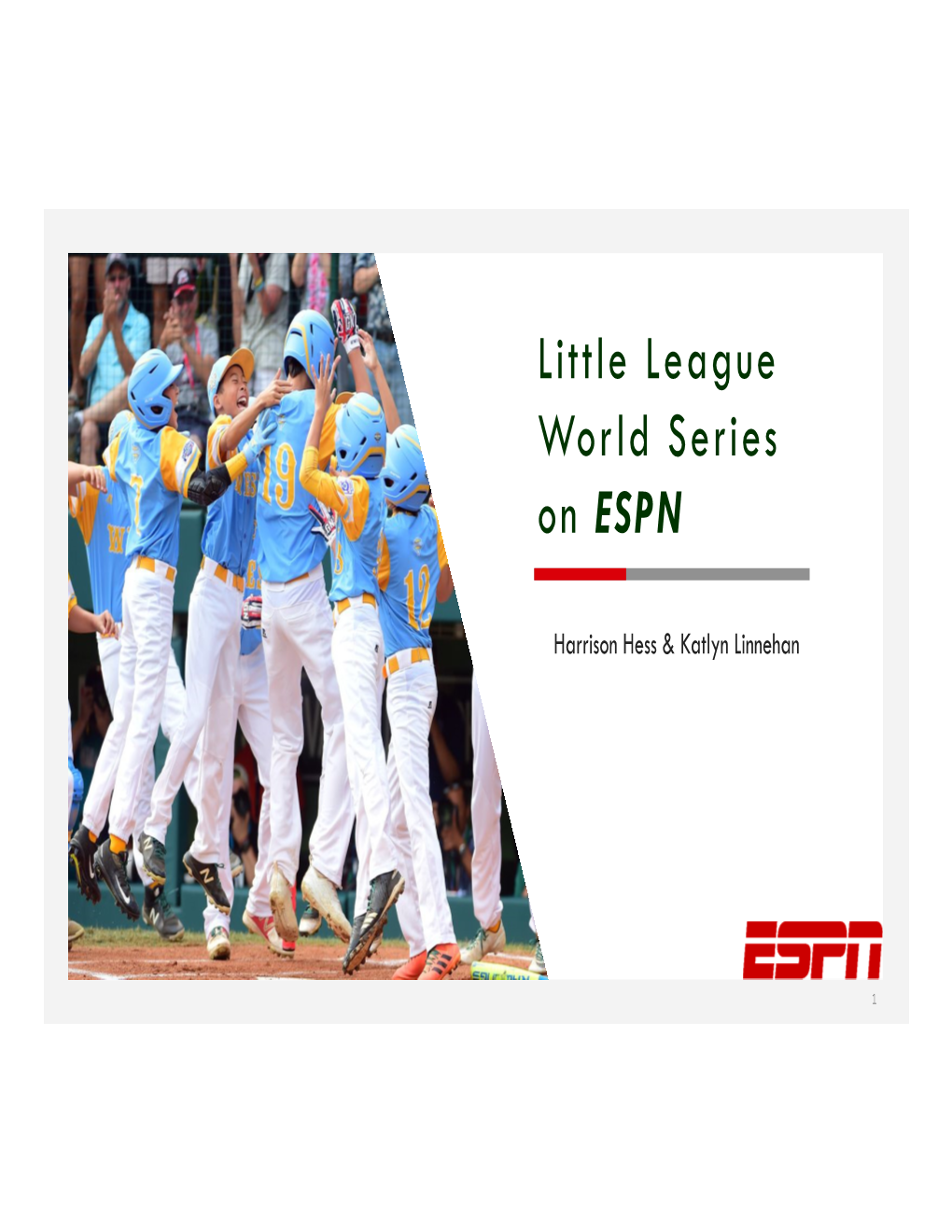 Little League World Series on ESPN