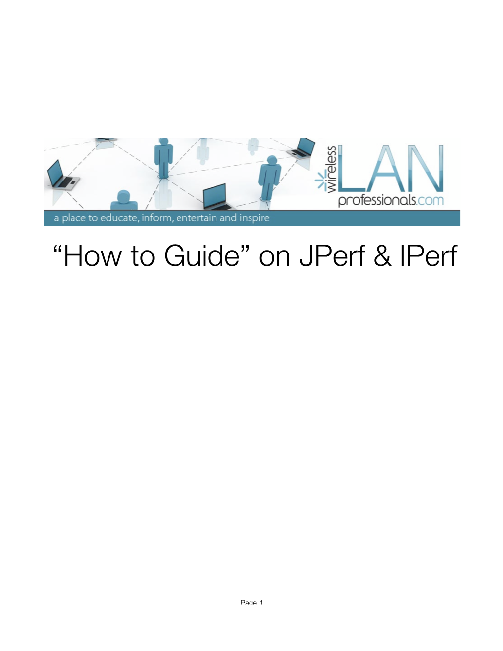 How to Guide on Jperf and Iperf