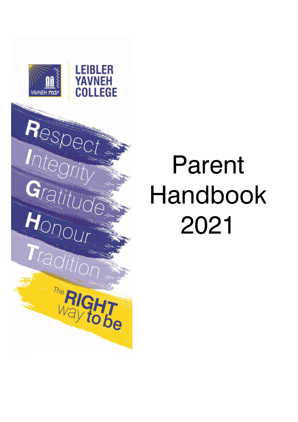 Parent Handbook 2021