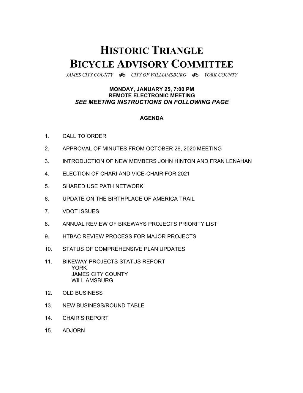 HTBAC Agenda 1-25-21