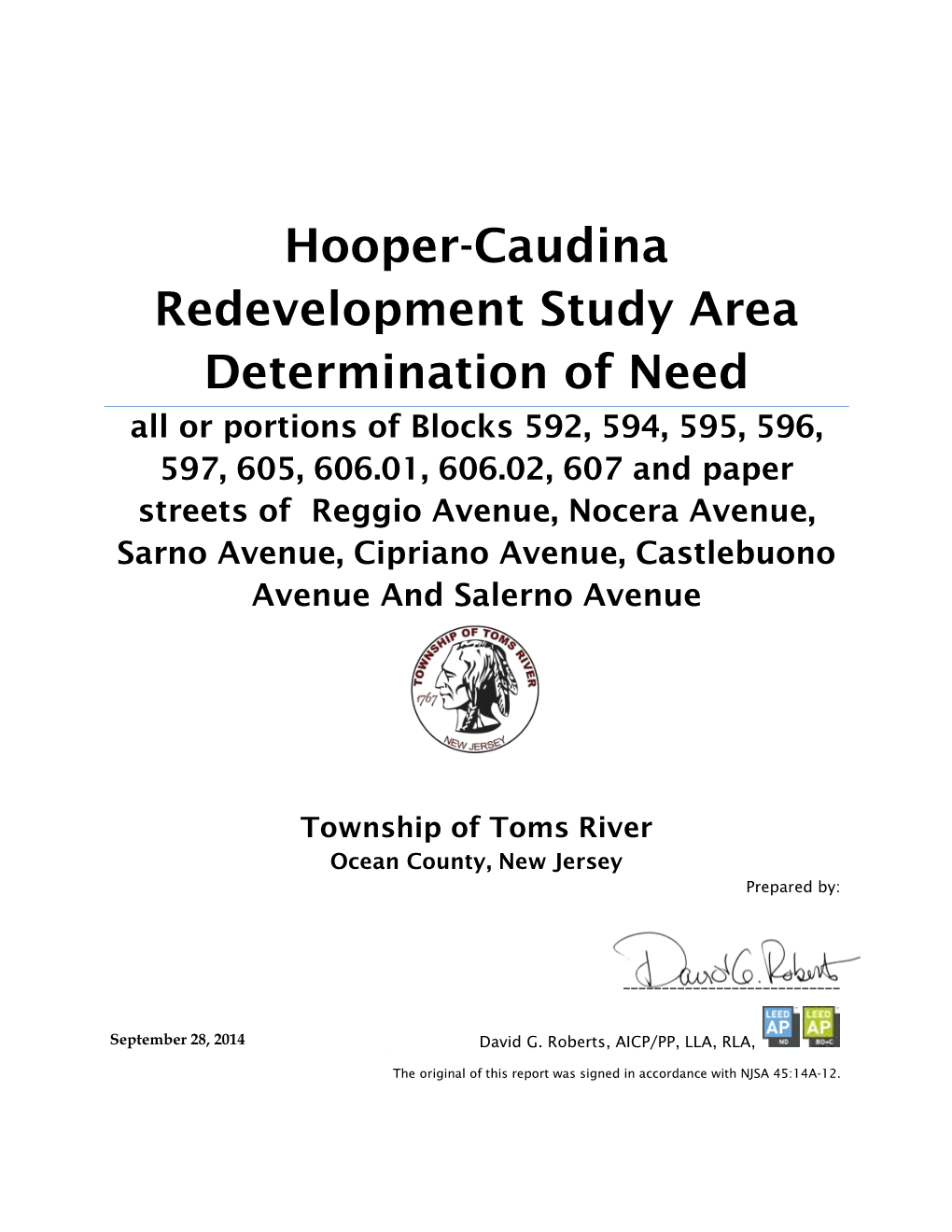 Hooper Caudina AINR Investigation Report