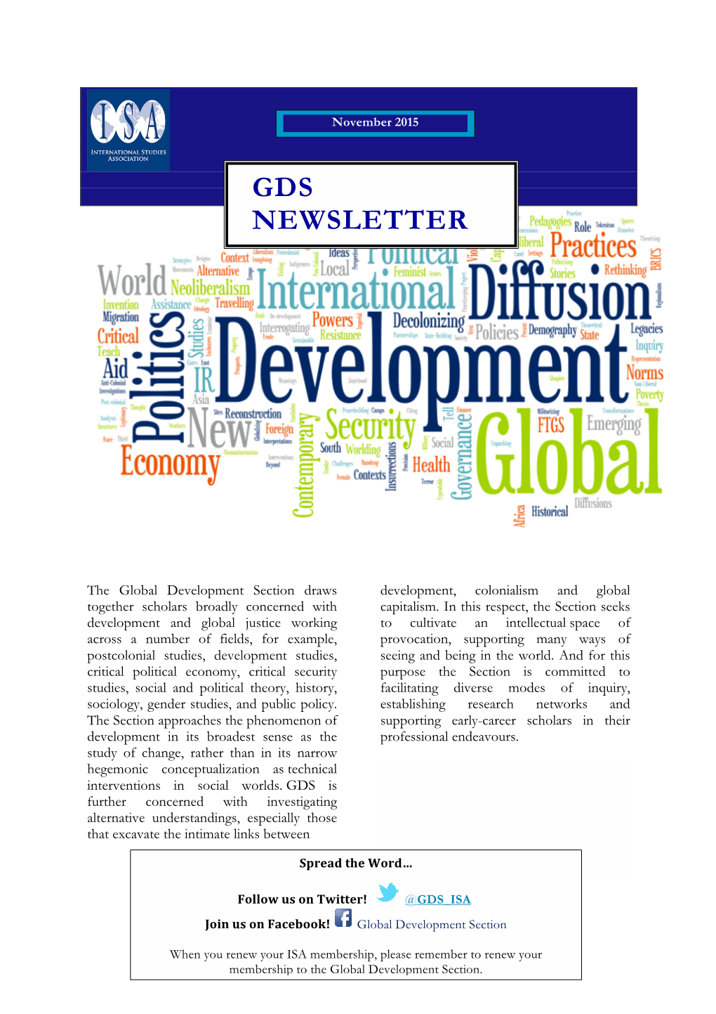 Gds Newsletter