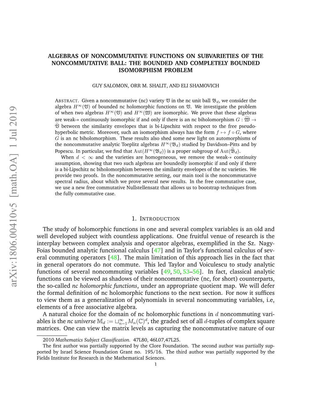 Algebras of Noncommutative Functions on Subvarieties of the Noncommutative Ball: the Bounded and Completely Bounded Isomorphism Problem