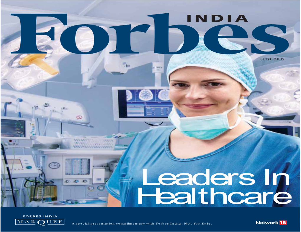 JUNE 2019 a Special Presentation Complimentary with Forbes India
