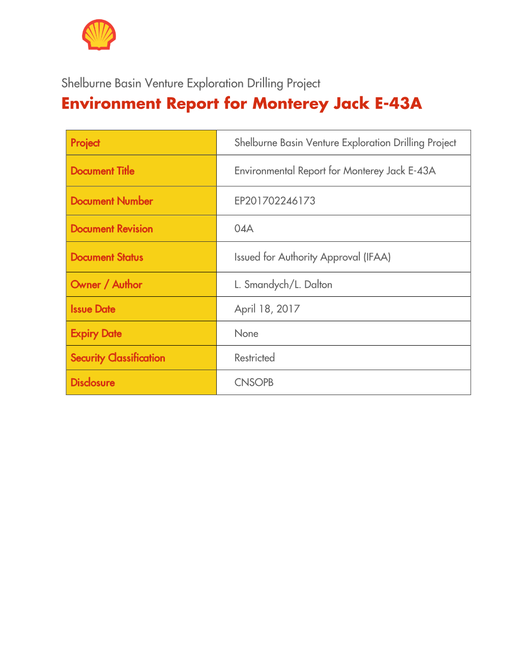 Env Reg Compliance Plan