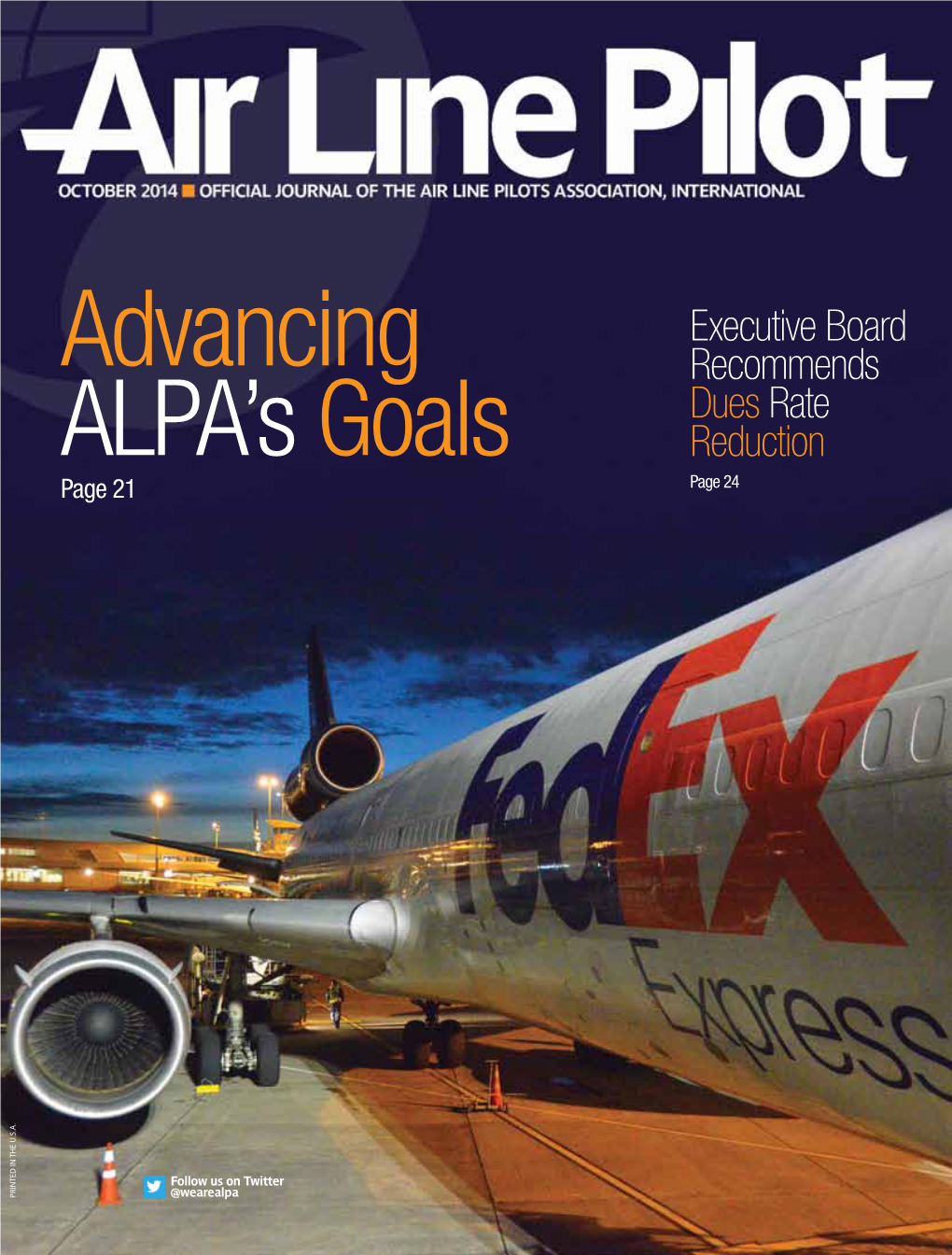 Advancing ALPA's Goals