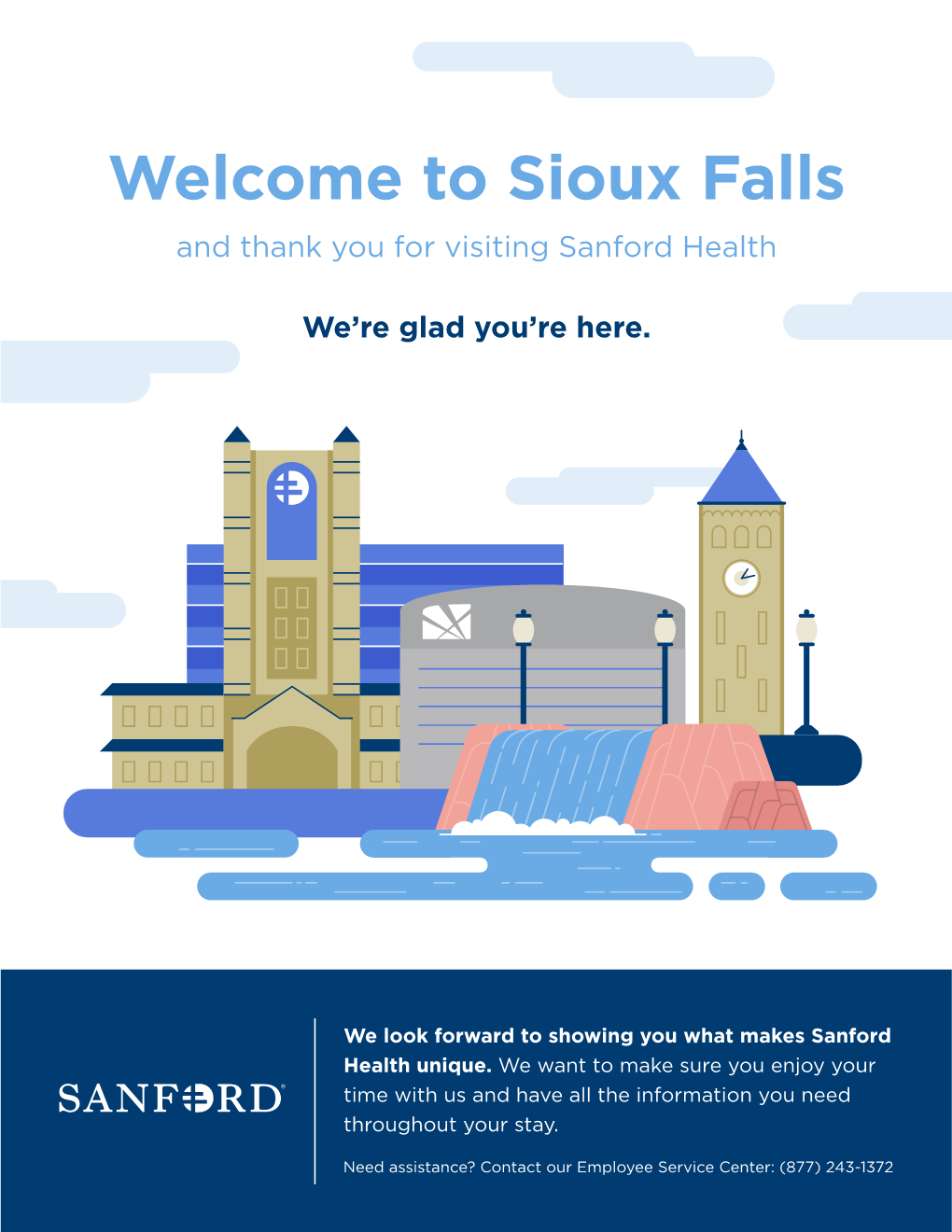 Sioux Falls and Thank You for Visiting Sanford Health