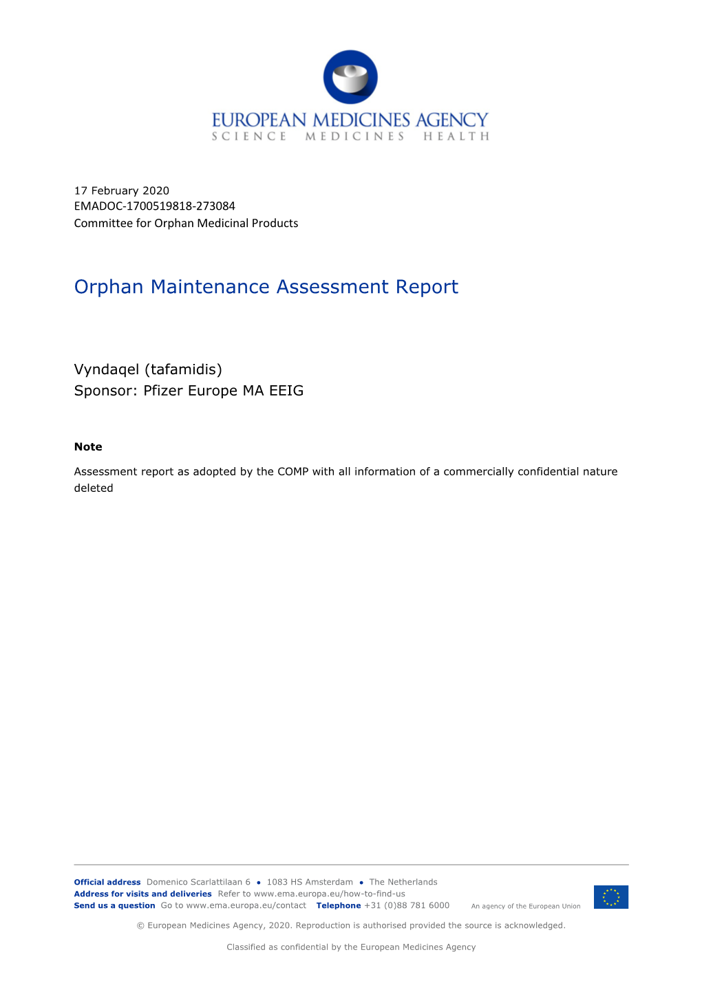 Vyndaqel-Orphan-Maintenance-Assessment-Report-Post-Authorisation En.Pdf