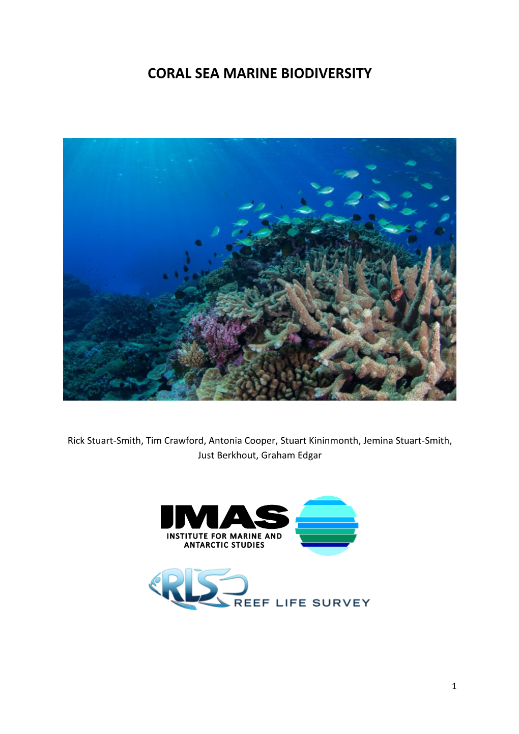 Coral Sea Marine Biodiversity