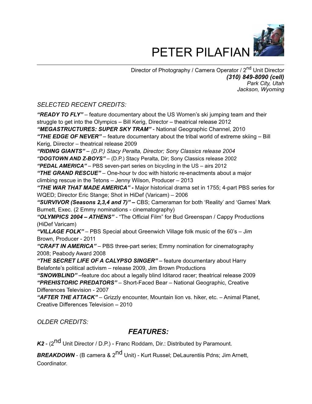 Peter Pilafian !