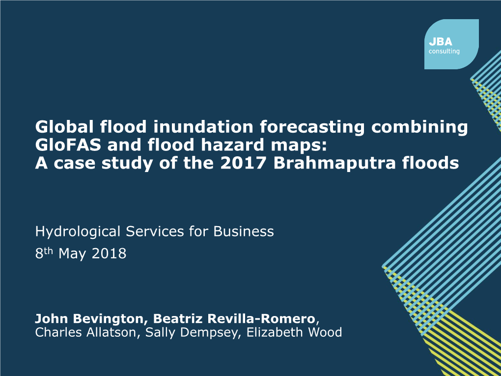 Visualisation of Flood Forecast Data