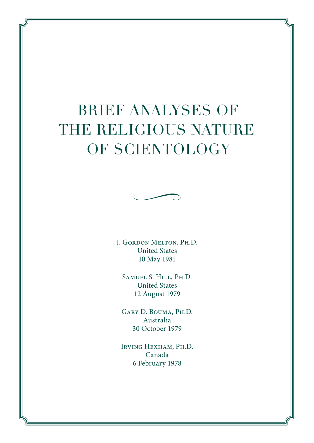 Brief Analyses of Religious Nature of Scn.Indd