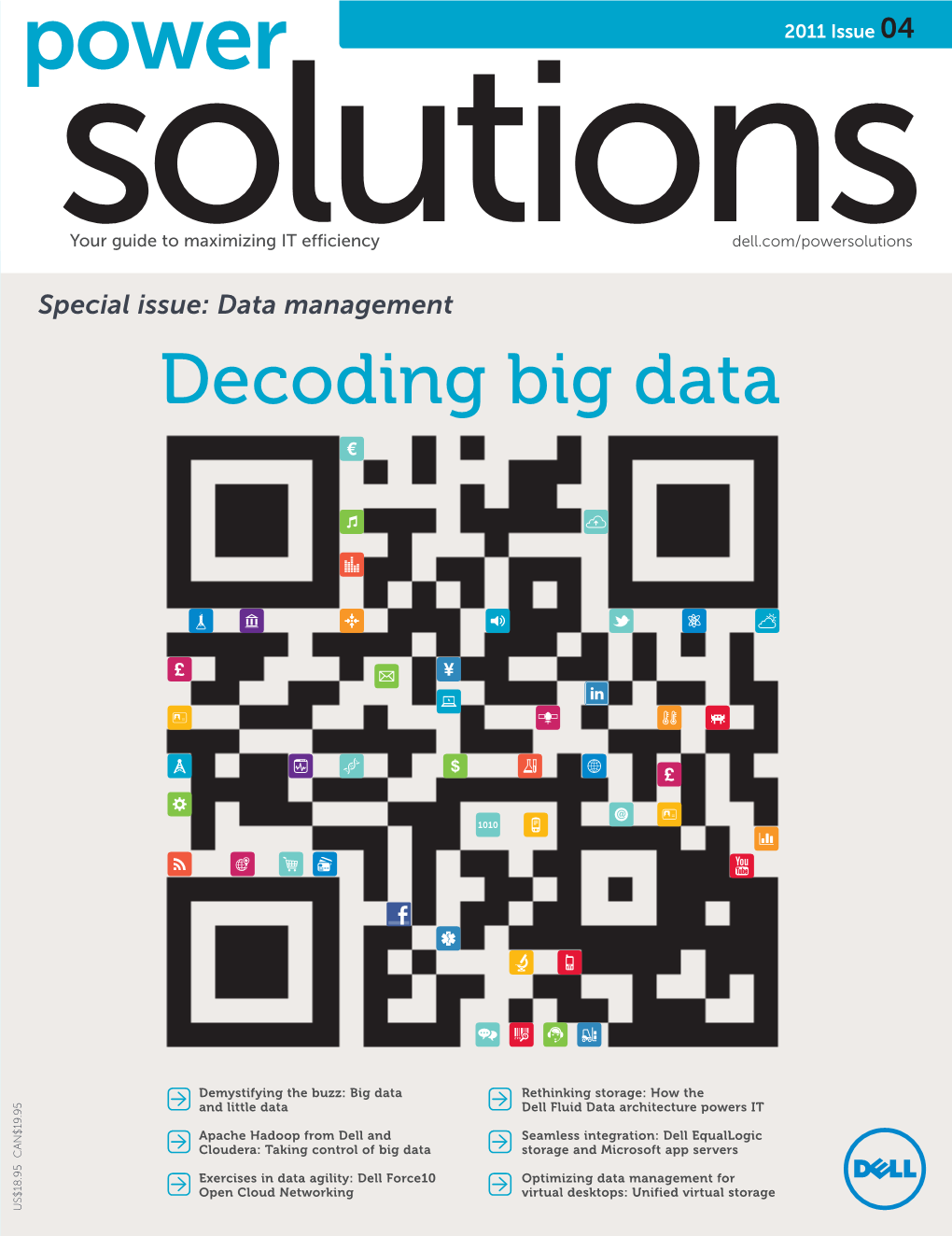 Decoding Big Data Special Issue: Data Management