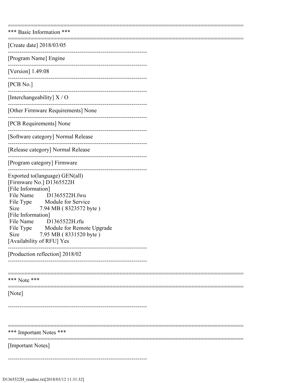 Ch-C1 Firmware Notes.Pdf