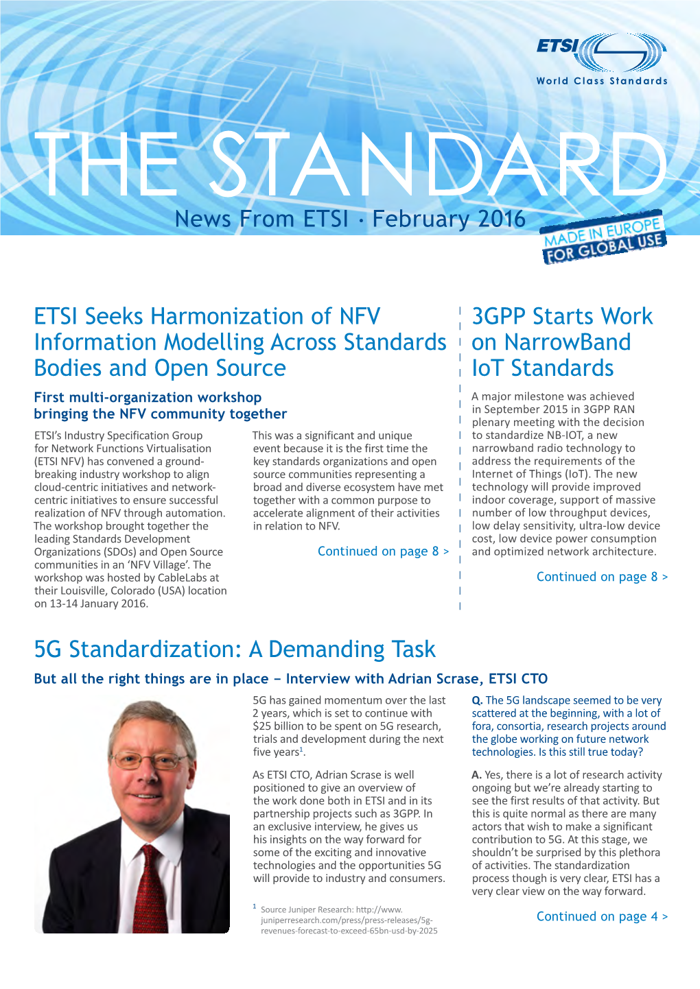 ETSI Newsletter 2 12