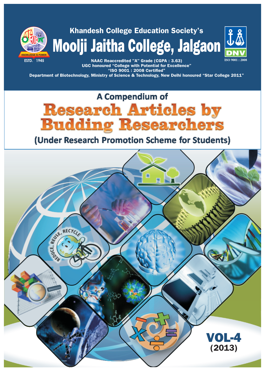 Research Articles by Budding Researchers VOL. 4