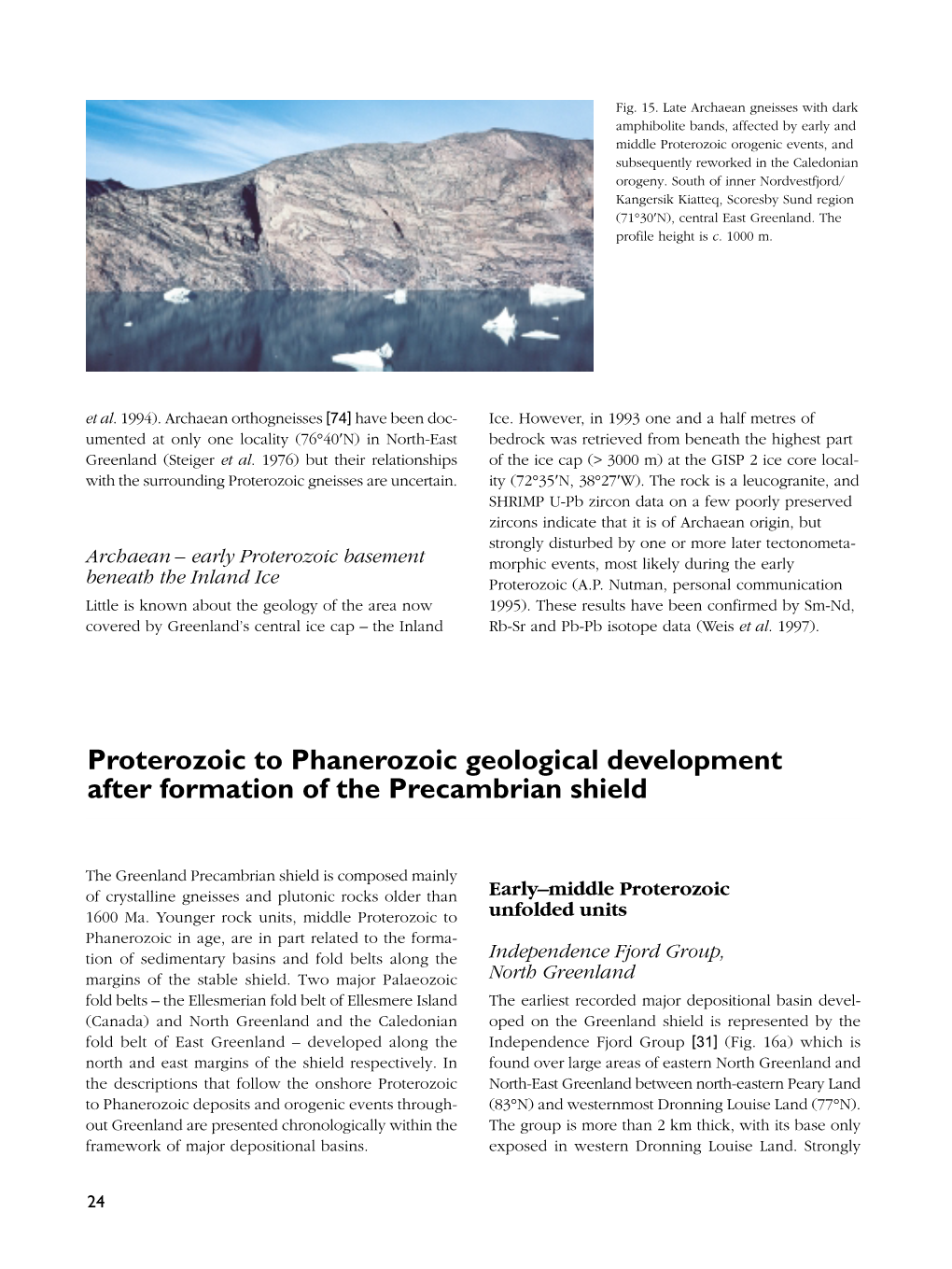 Geology of Greenland Bulletin 185, 24-52