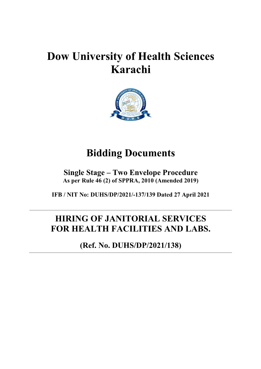 Dow University of Health Sciences Karachi