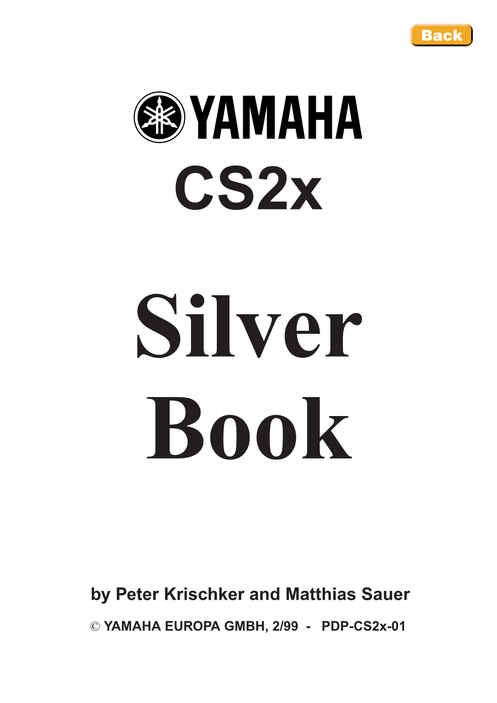 Cs2x Silverbook English