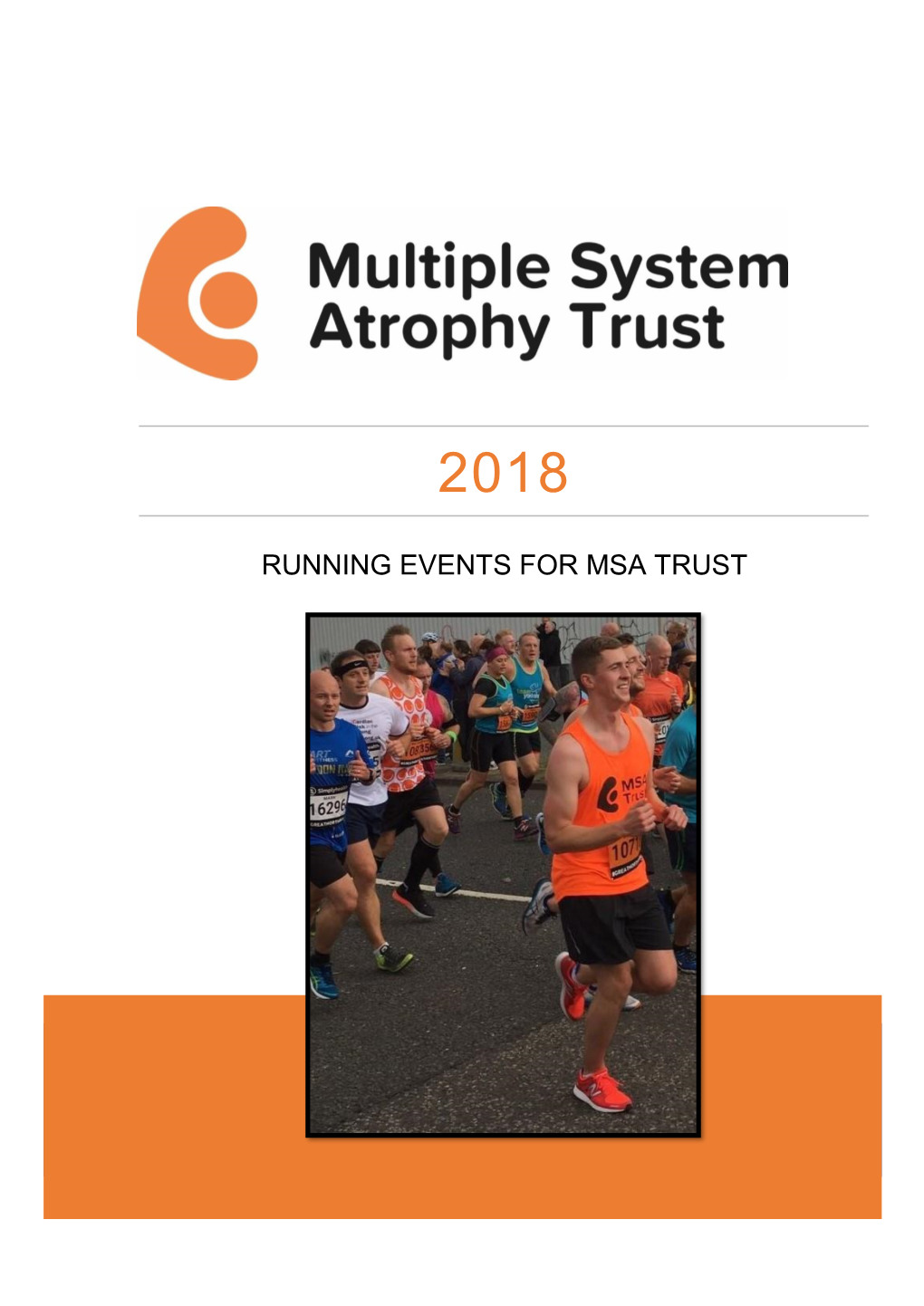 Running Events for Msa Trust