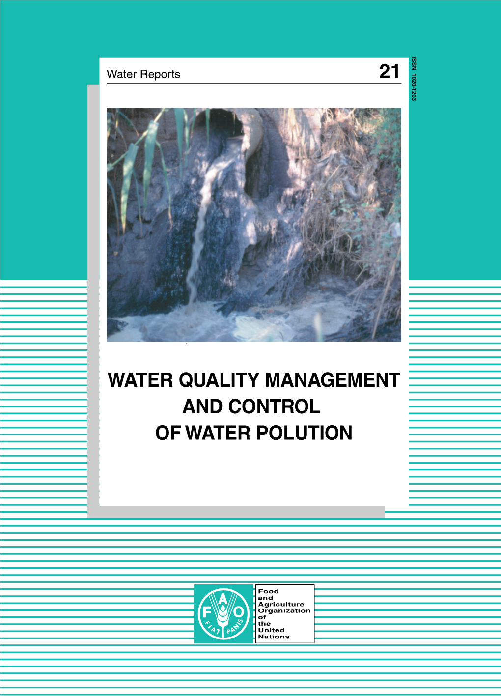 Water Quality Management and Control of Water Polution