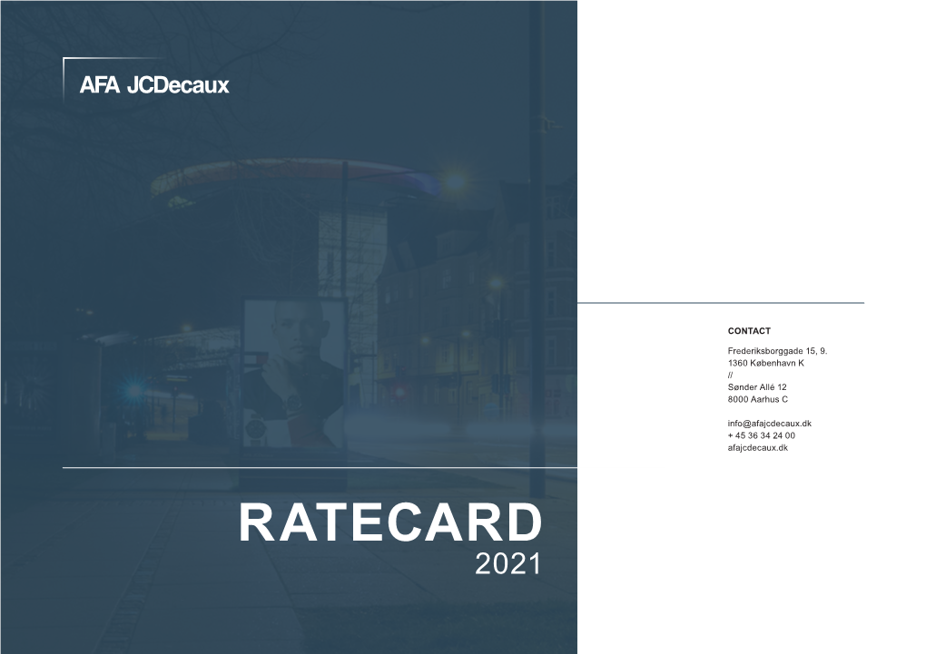 RATECARD 2021 Content