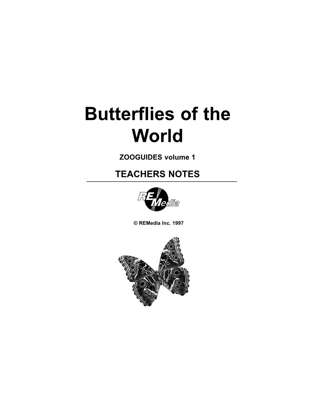 Butterflies of the World