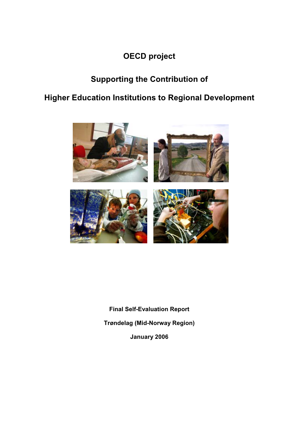 OECD Project Supporting the Contribution of Higher Education