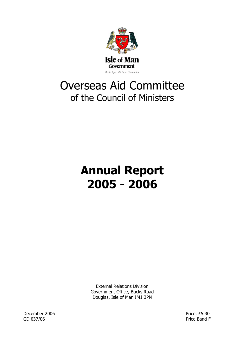 Overseas Aid Committee Annual Report 2005-06