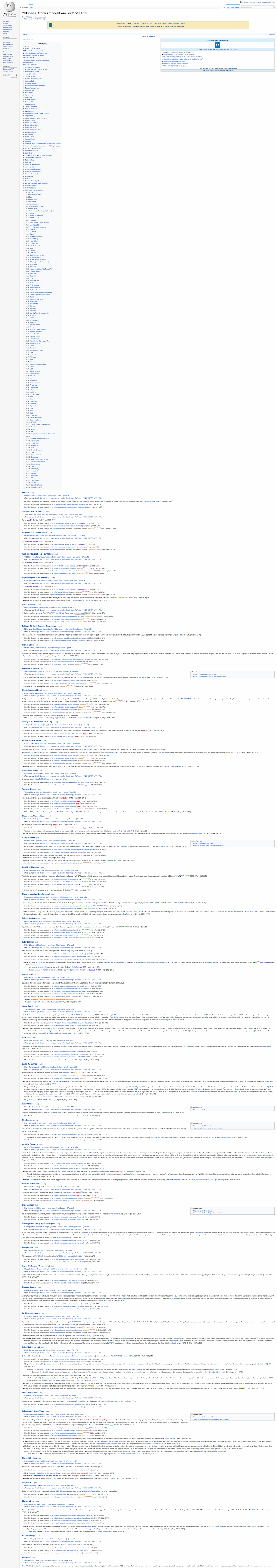 Wikipedia:Articles for Deletion/Log/2021 April 1