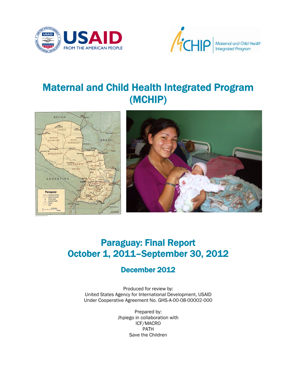 Maternal and Child Health Integrated Program (MCHIP)