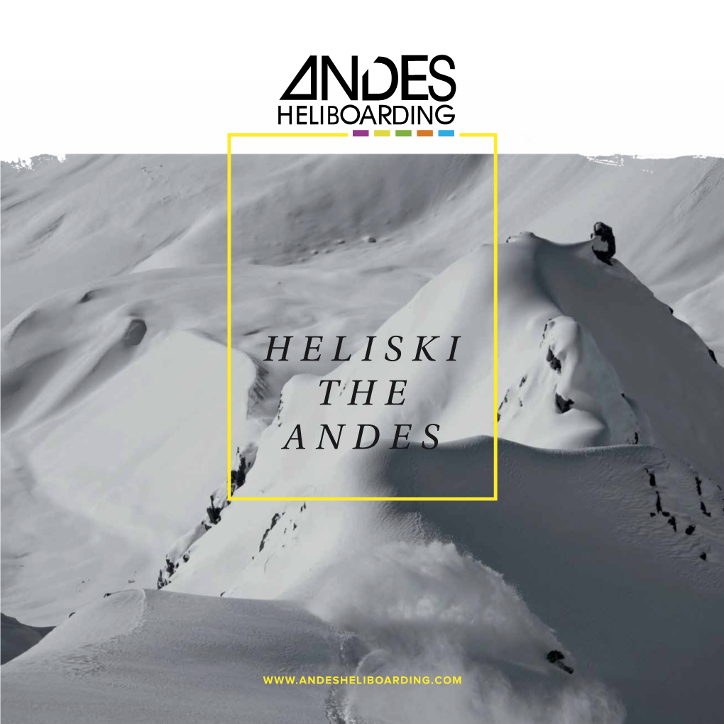 Heliski the Andes