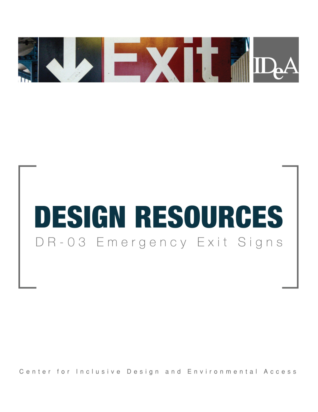 Emergency Exit Signs