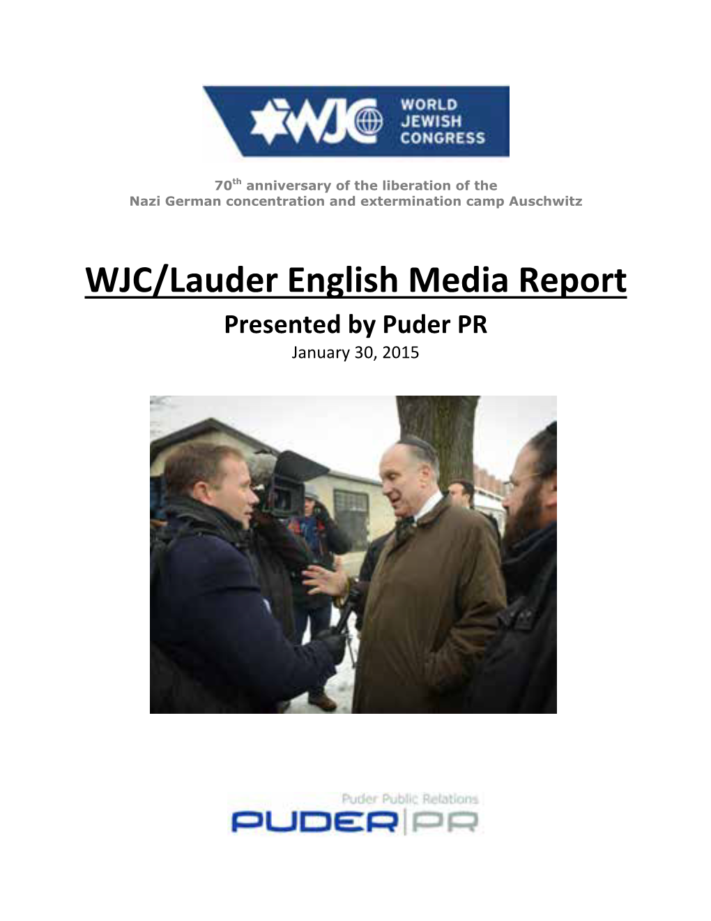 WJC/Lauder English Media Report