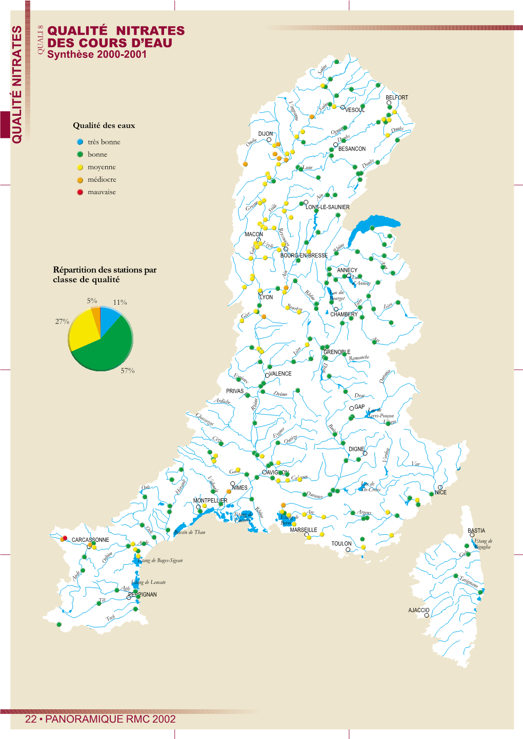 Qualité Nitrates Des Cours D'eau Qualité Nitrates